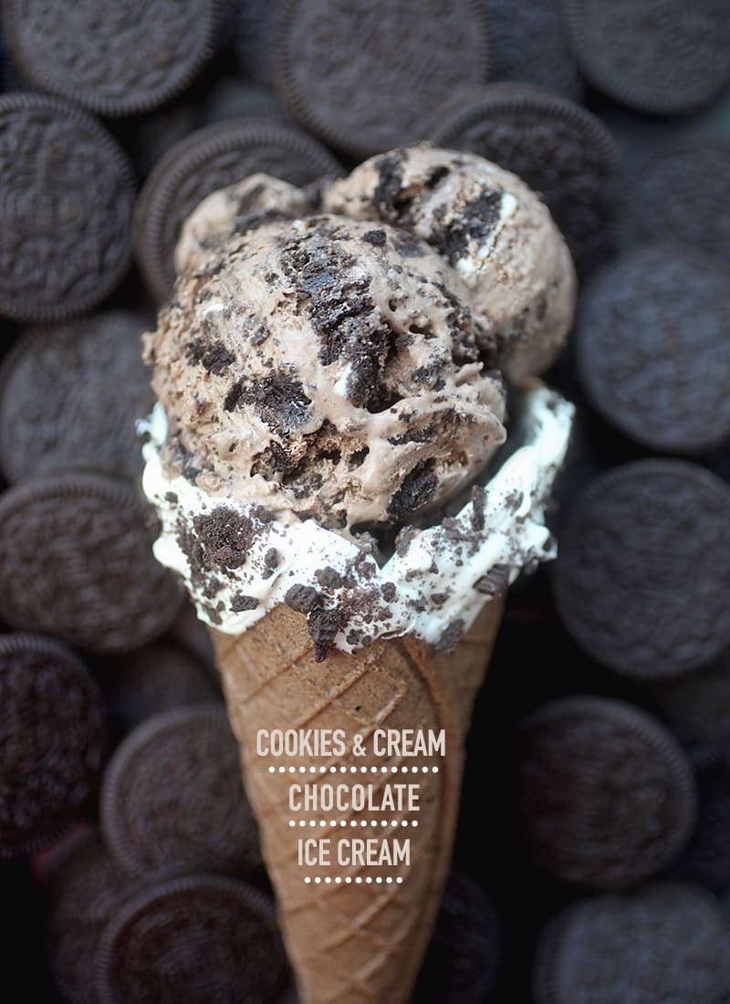 cone oreo ice cream